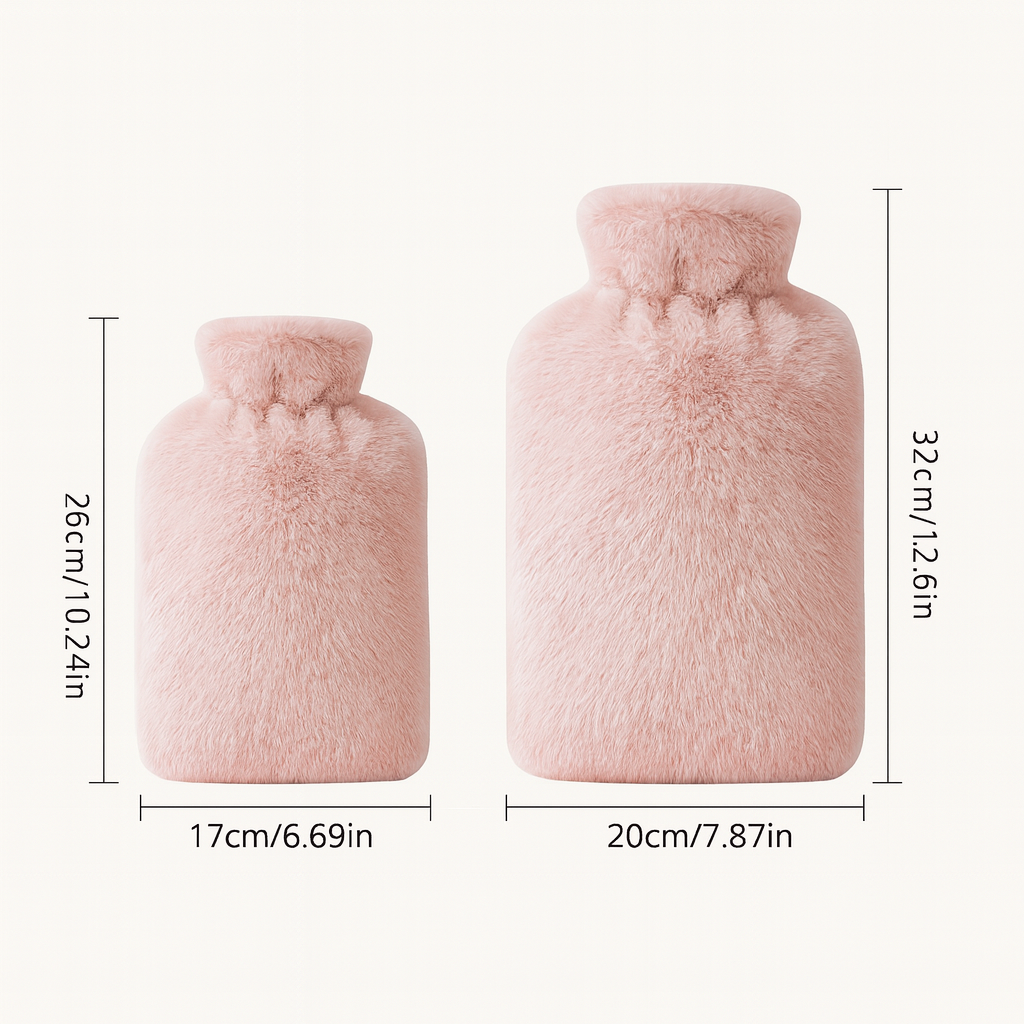 CozyTherm Large Capacity Plush Hot Water Bag