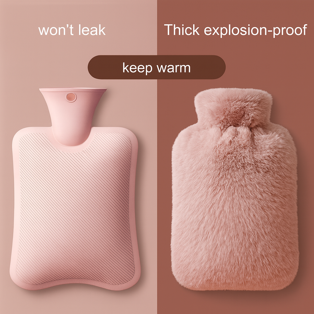 CozyTherm Large Capacity Plush Hot Water Bag