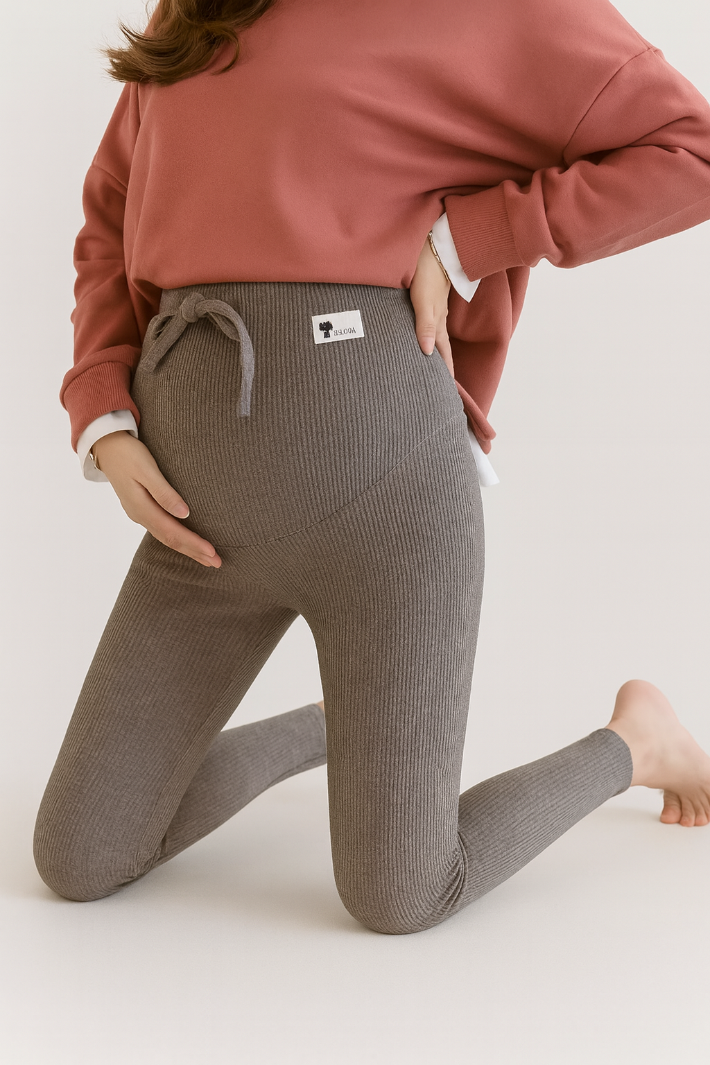 Winter Warmth Maternity Leggings
