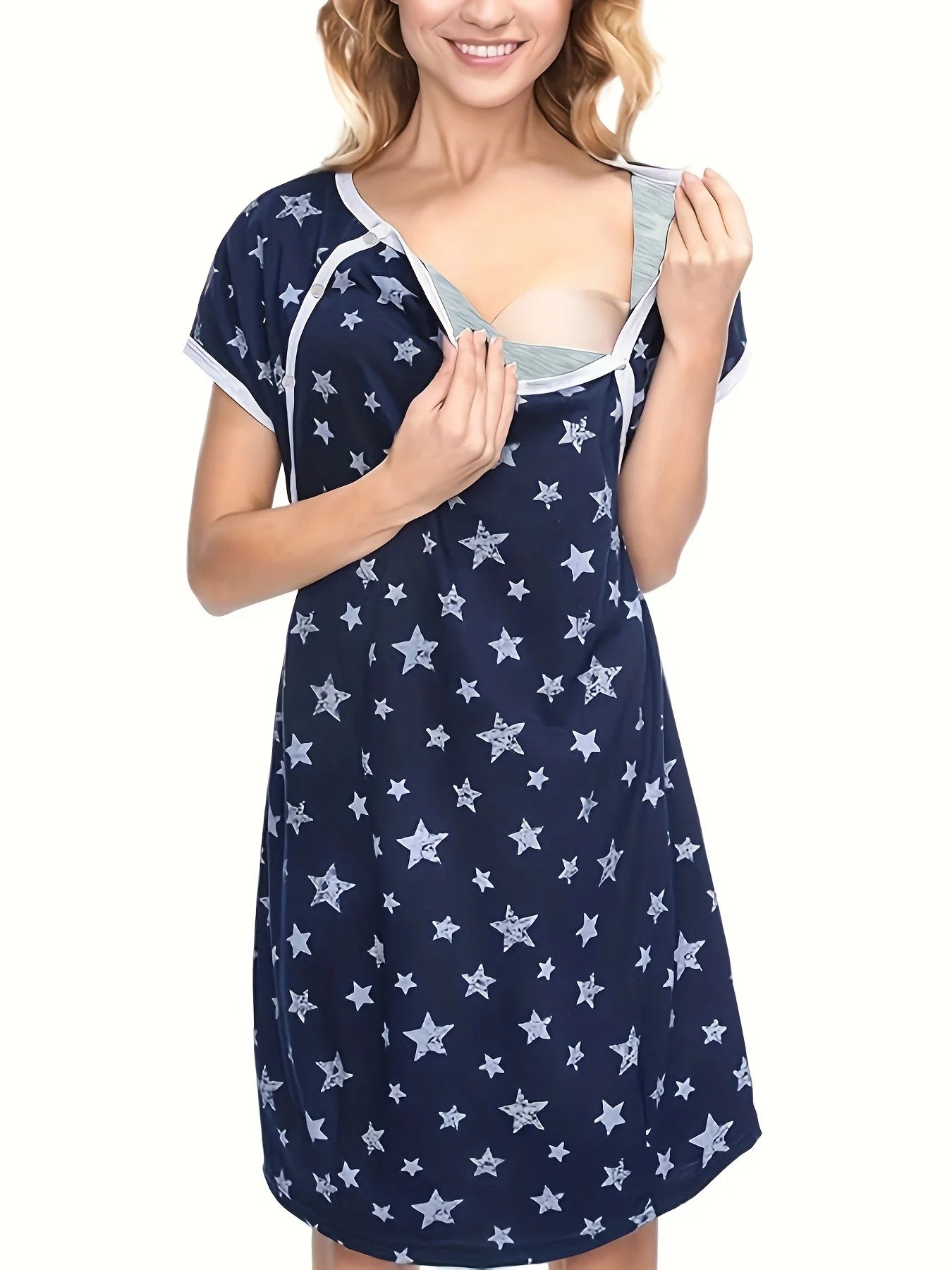 NurtureNest Maternity Pajamas