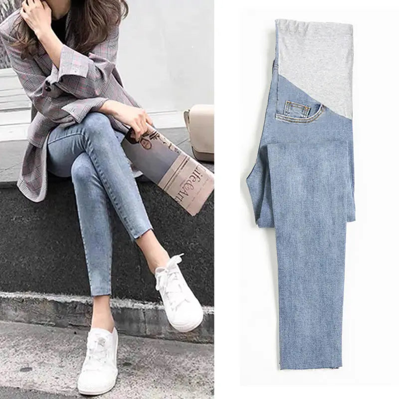 Bump Chic Sky Blue Maternity Jeans