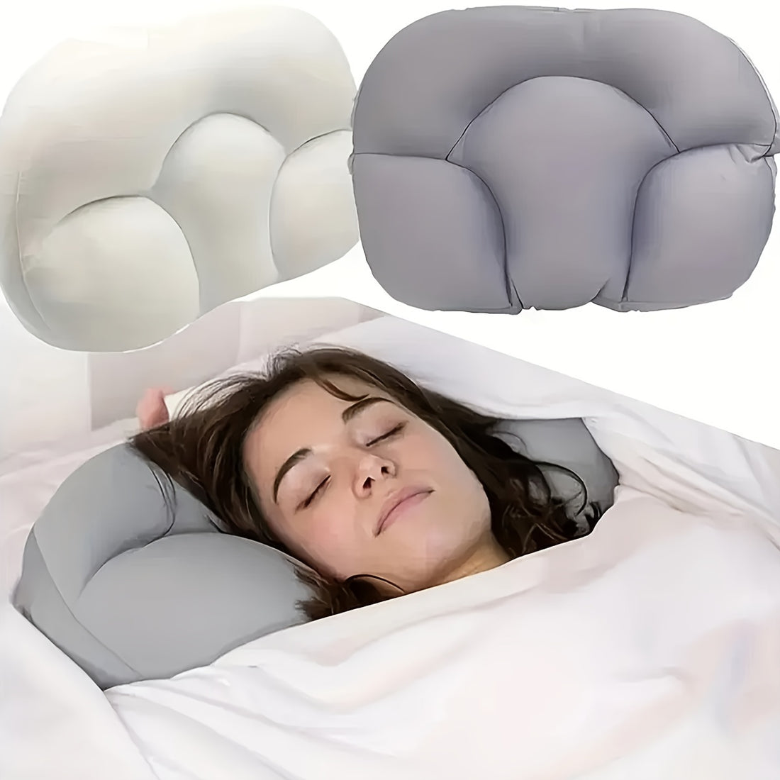CloudNest Cervical Relief Pillow