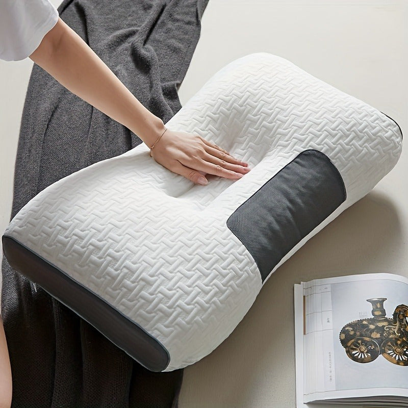 SereniNeck Knitted Sleep &amp; Massage Pillow