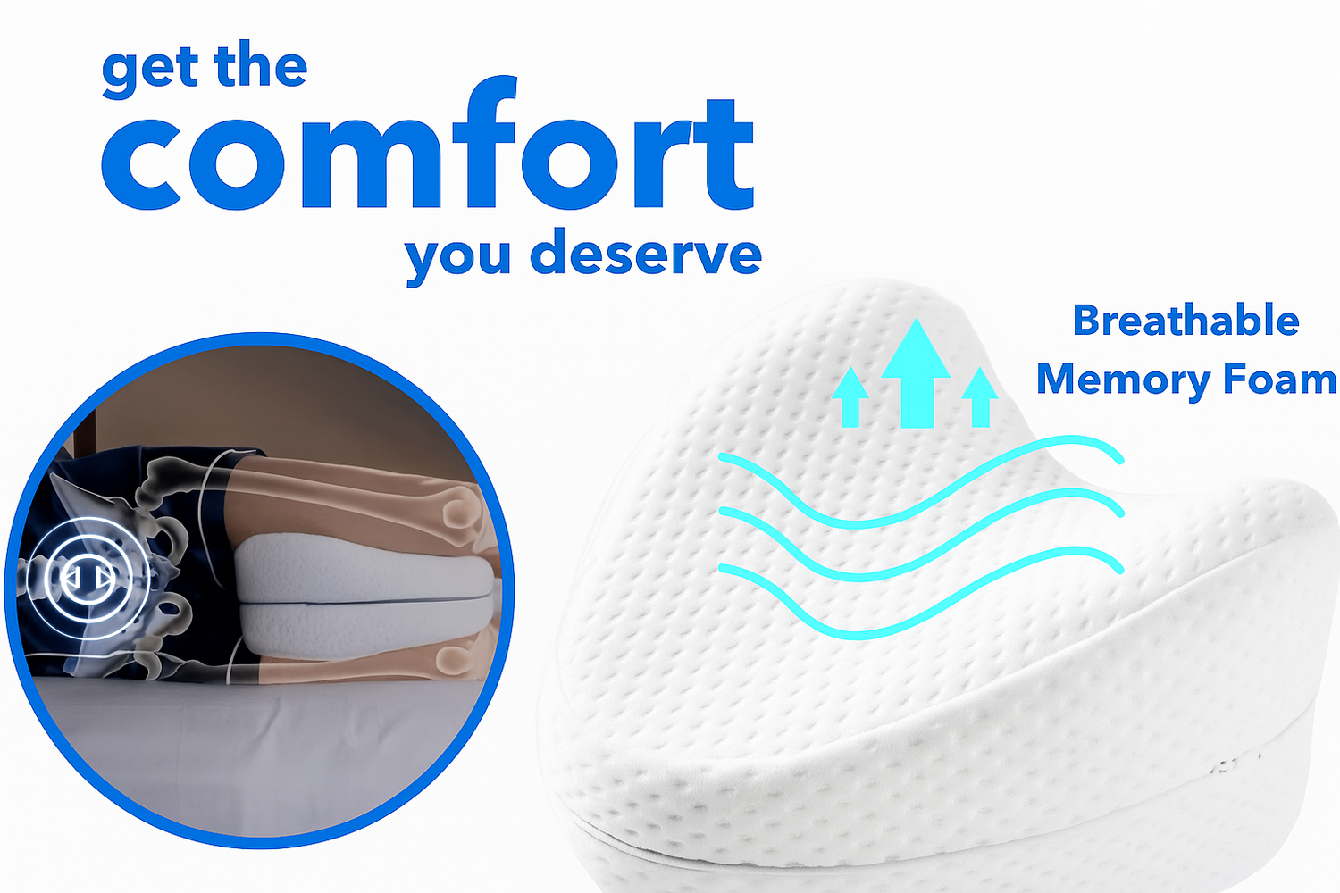 TenderTouch Knee Pillow