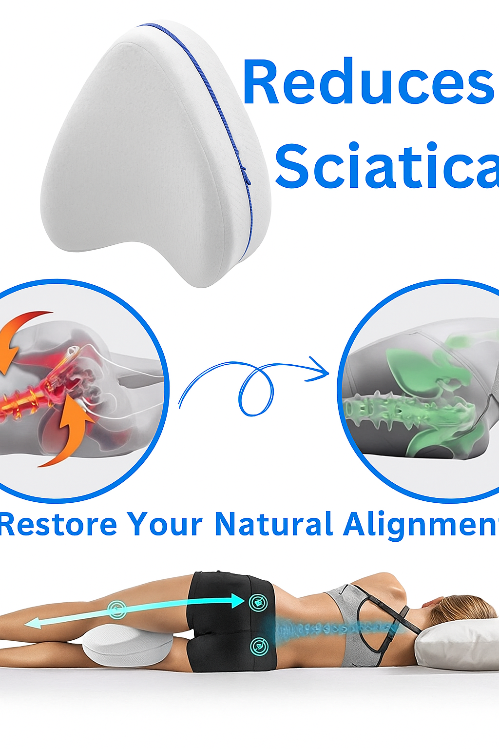 TenderTouch Knee Pillow