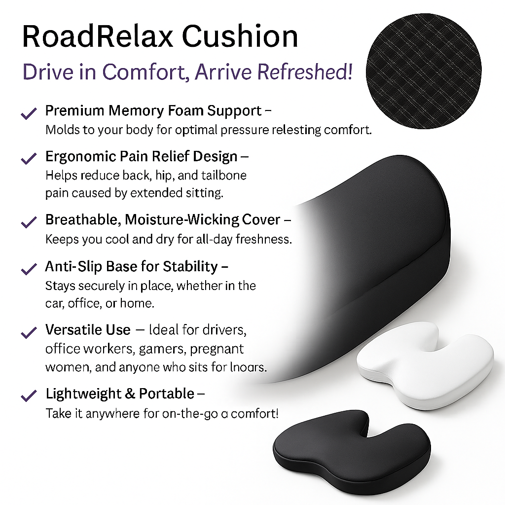 RoadRelax Cushion