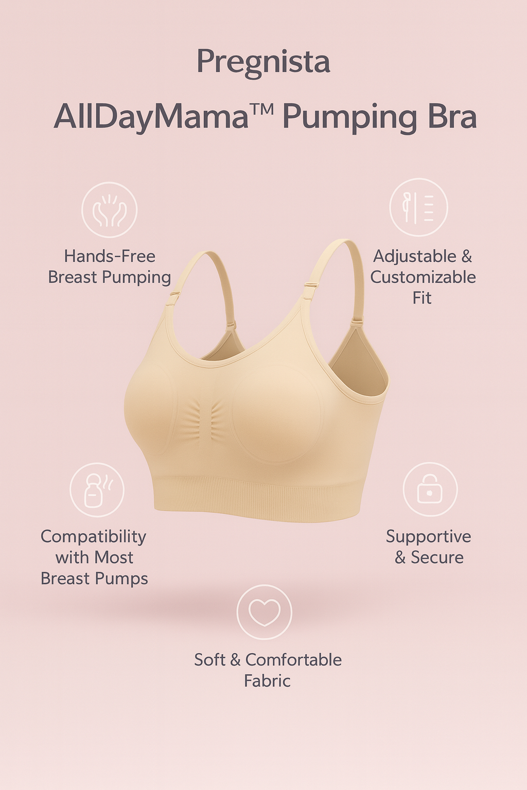 AllDayMama™ Pumping Bra