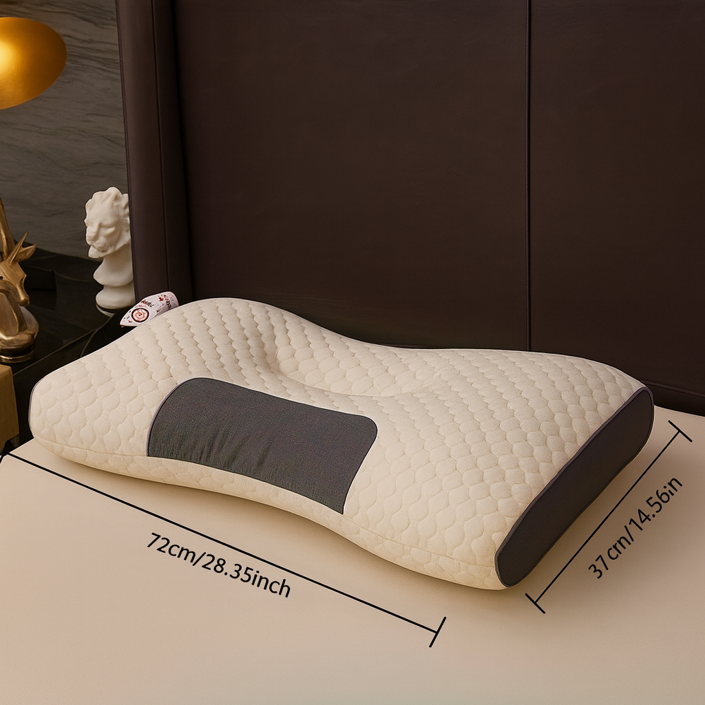 SereniNeck Knitted Sleep &amp; Massage Pillow