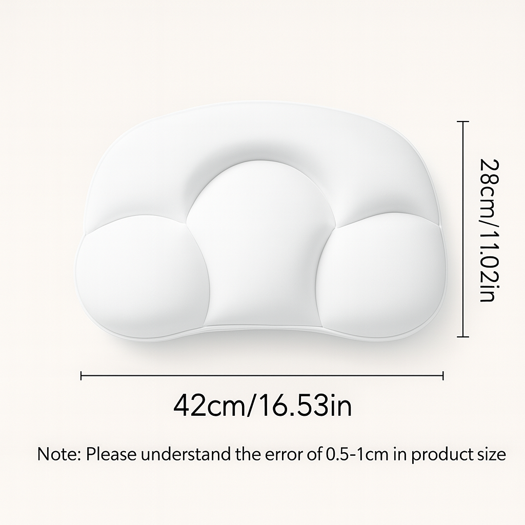 CloudNest Cervical Relief Pillow