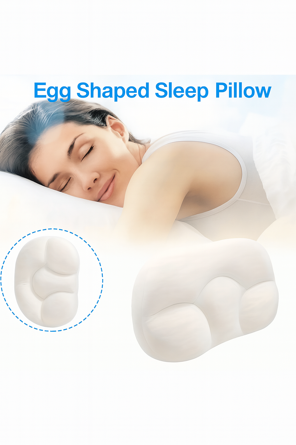 CloudNest Cervical Relief Pillow