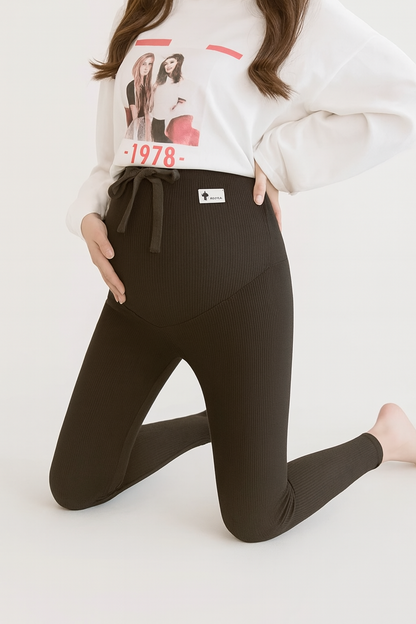 Winter Warmth Maternity Leggings