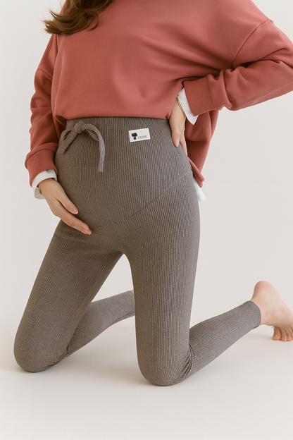 Winter Warmth Maternity Leggings