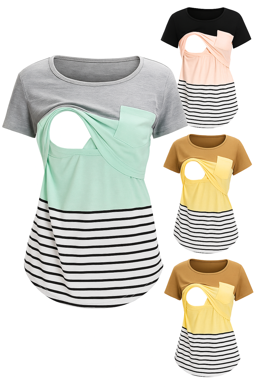 MamaGlow Nursing Blouse