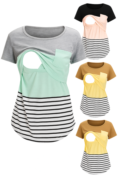 MamaGlow Nursing Blouse