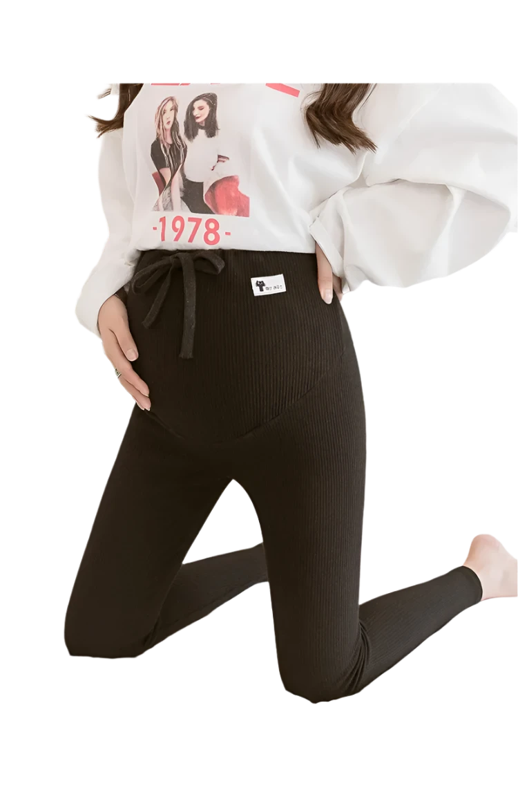 Winter Warmth Maternity Leggings