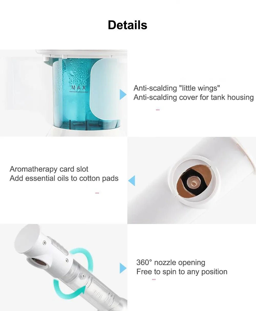 Fulog GlowMist Nano Ionic Facial Steamer