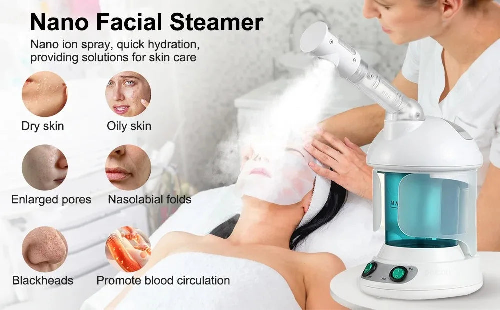 Fulog GlowMist Nano Ionic Facial Steamer